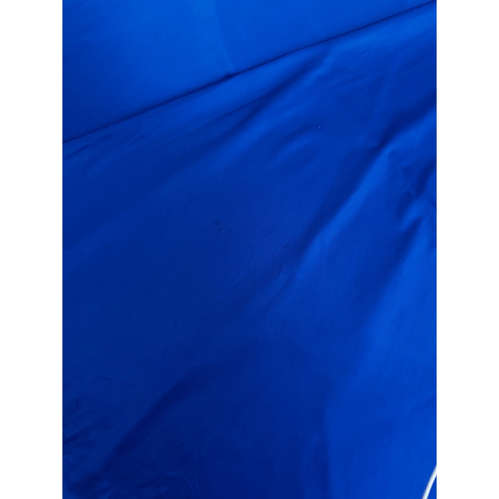 Vintage Vandemere Olga Cobalt Blue Maxi Nightgown M Lace Bodice Full Sweep Glam