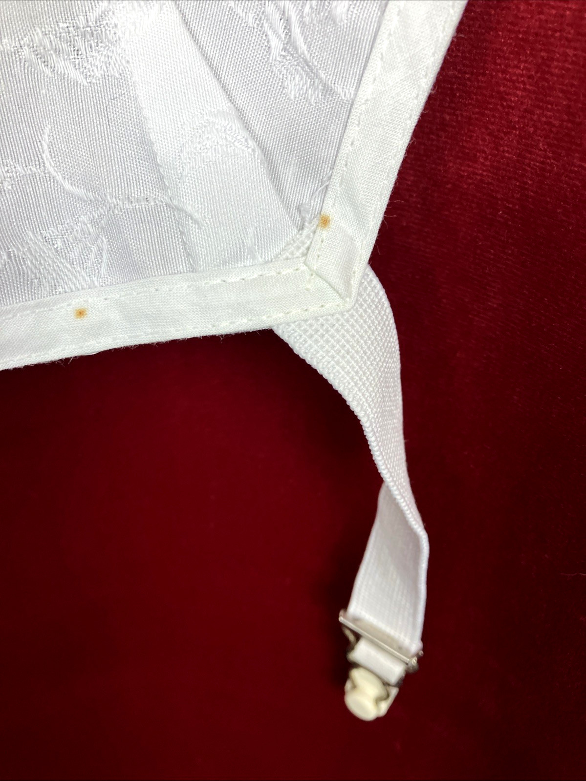 NOS 40 BestForm Garter Belt Hip Waist Shaping Vintage 70s Girdle Sissy Pinup