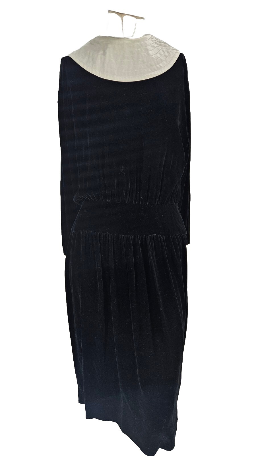 Albert Nipon Dress Women’s Black Rayon Silk Evening Pilgrim Vintage 8