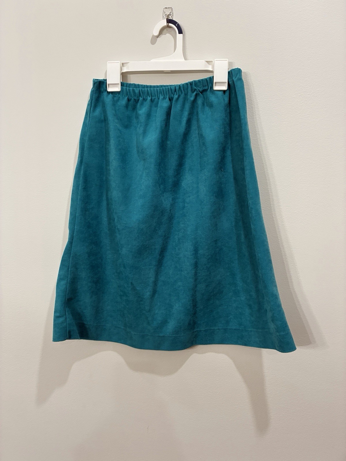 Vintage 80s/90s Pablo Collection Teal Skirt 2 Piece Power Suit Made USA