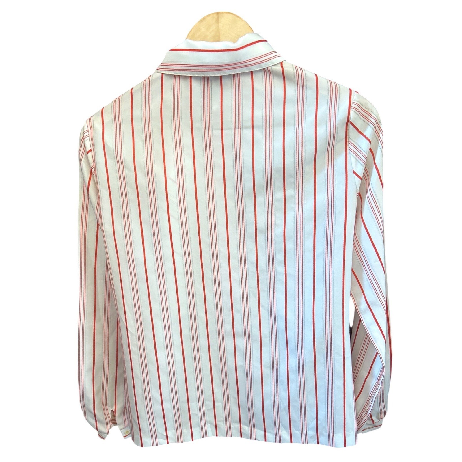 Vintage Alice Stuart Blouse Bow Secretary Core Dark Academia Preppy Parisian