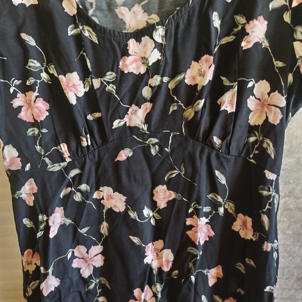 Vintage Y2K Jay Jacobs Floral Midi Dress