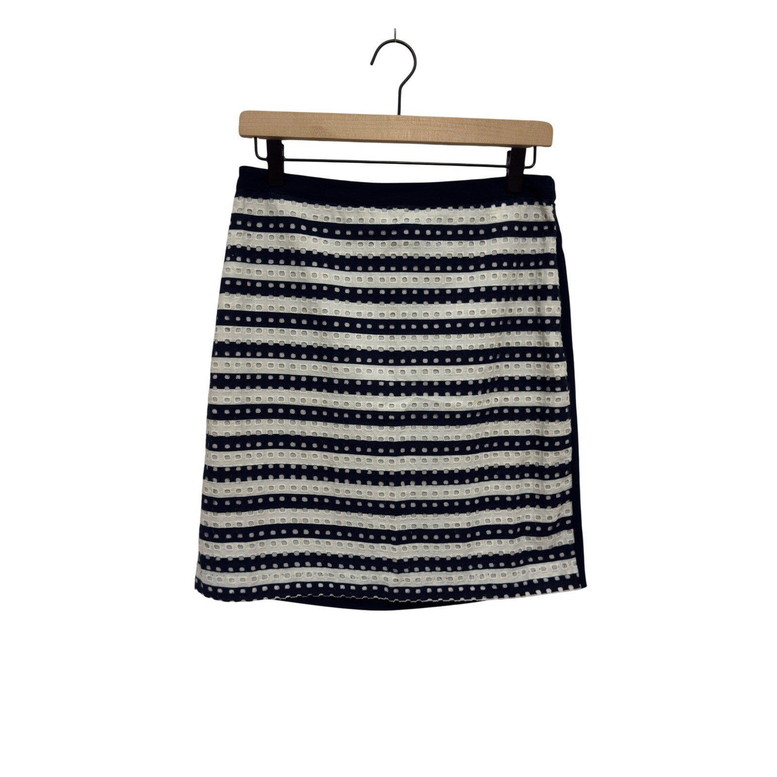Vintage Tommy Hilfiger Eyelet Embroidered Skirt | Nautical Coastal Preppy