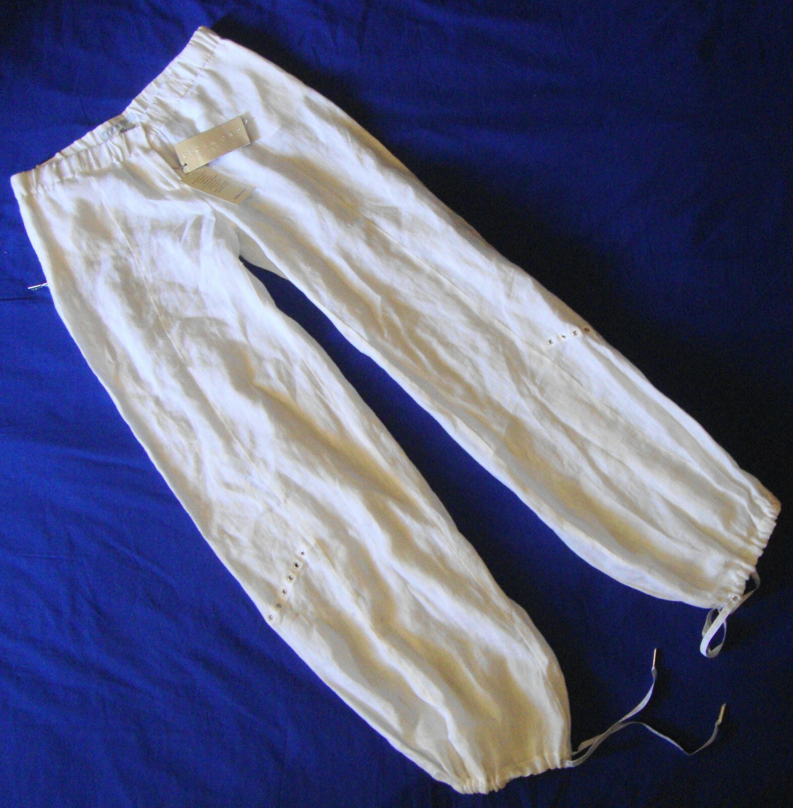 TROUSERS line vintage woman RICHMOND X made Italy size 46 approx M/L new! RARE