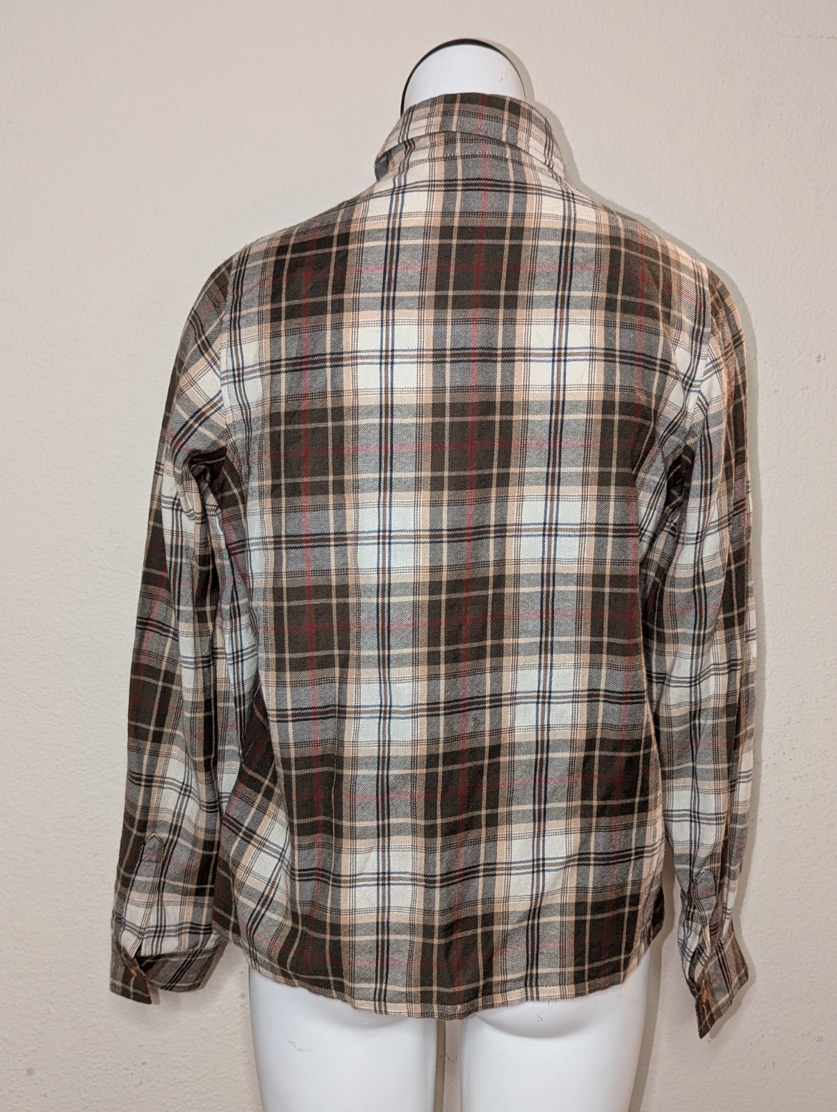 Vintage Harrod’s UK Wool Plaid Skirt Set Retro 60s 50s Academic Preppy