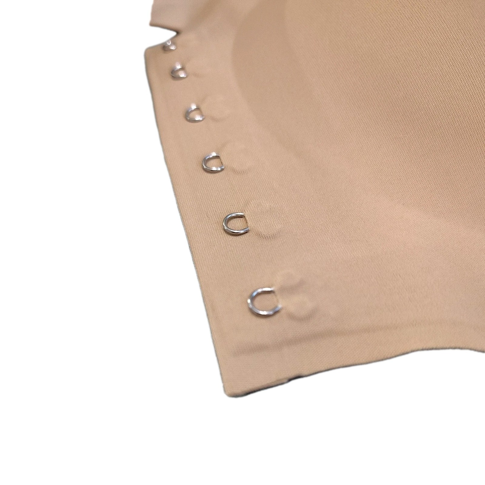 Front Closure Strapless Bra Nude Size Large