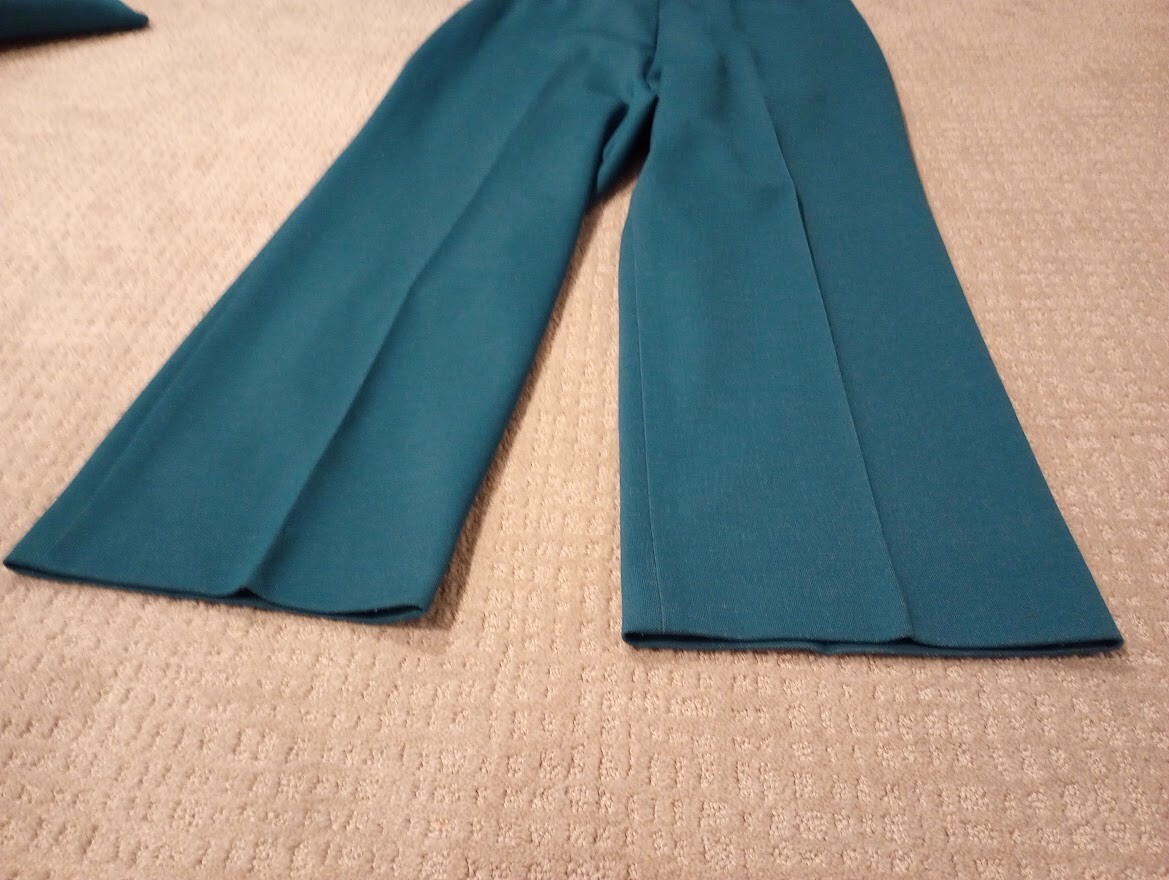 Vintage Graff Californiawear faux denim women’s 2 pc sport jacket + pants