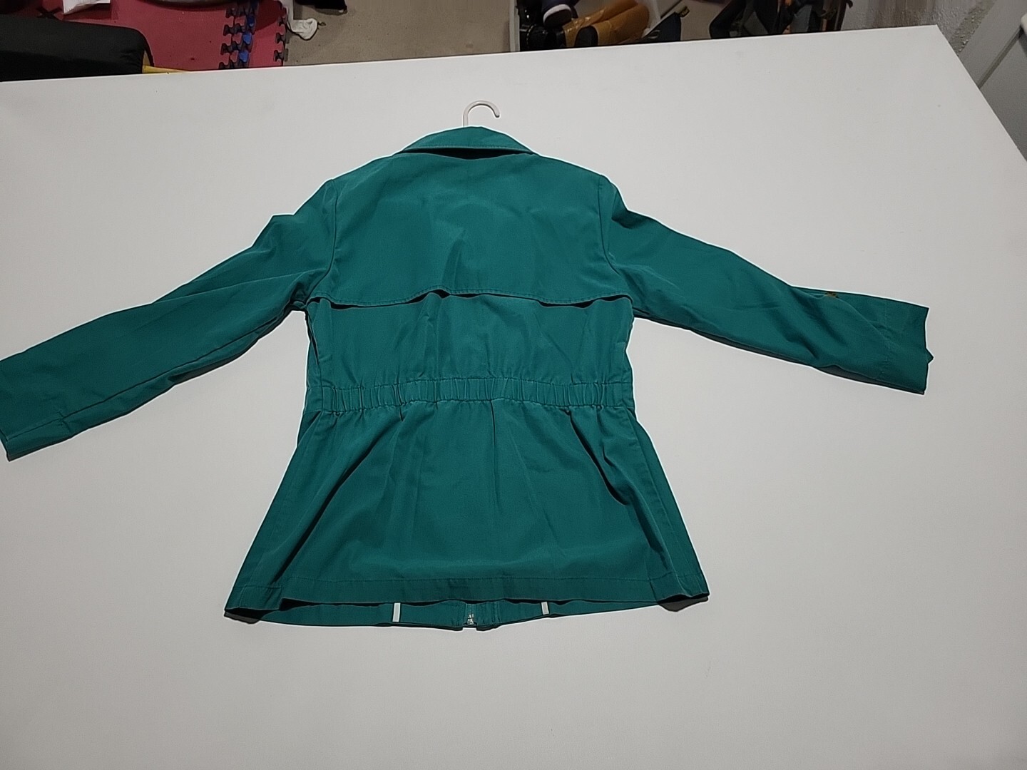 Vintage Orvis Jacket Women’s Medium Green Full Zip Polycot 80’s Casual Outdoors