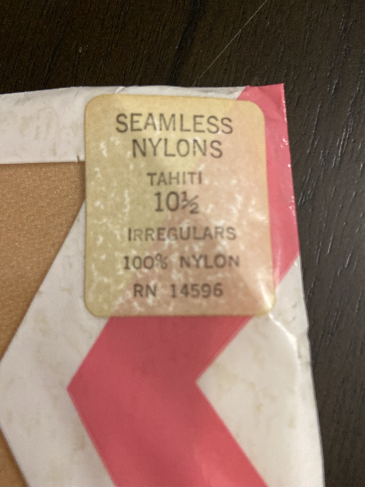 1 Pair Vintage Exquisite Hosiery Seamless Nylon Stockings 10 1/2 Mesh Made USA