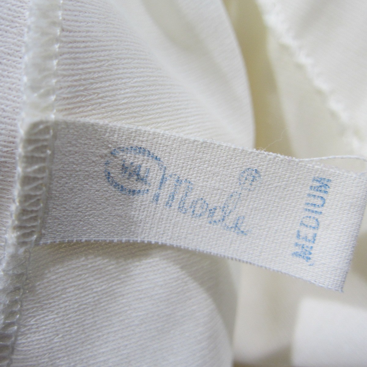 Vintage Val Mode Ivory Full Length Slip Dress Nightgown Lace Details Size M