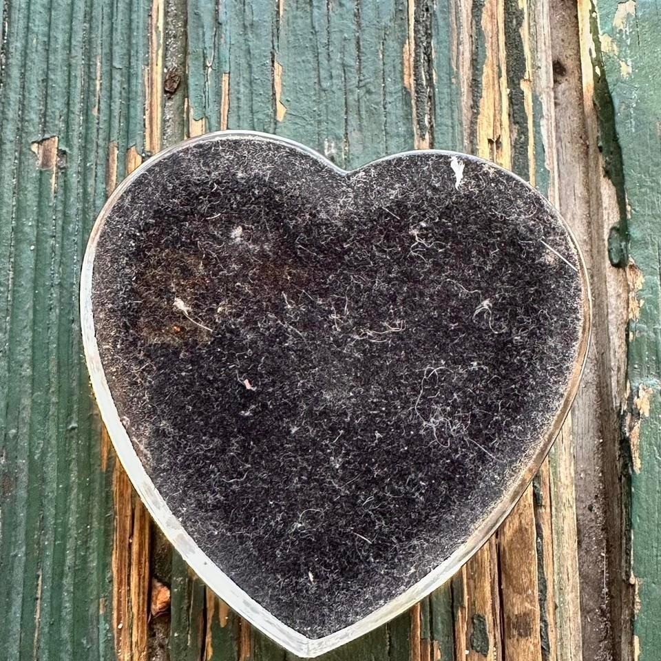 Paperweight black and white angel heart paper weight home y2k