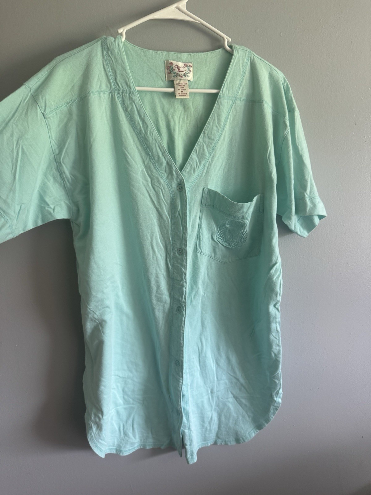 Claire’s Rose Vintage 100% Cotton Nightgown Grandma