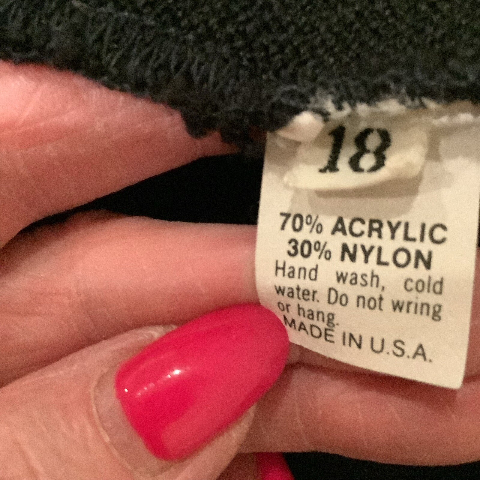 Anthony Sicari Vintage Light Weight Elegant Sweater Puffed Sleeves Size 18