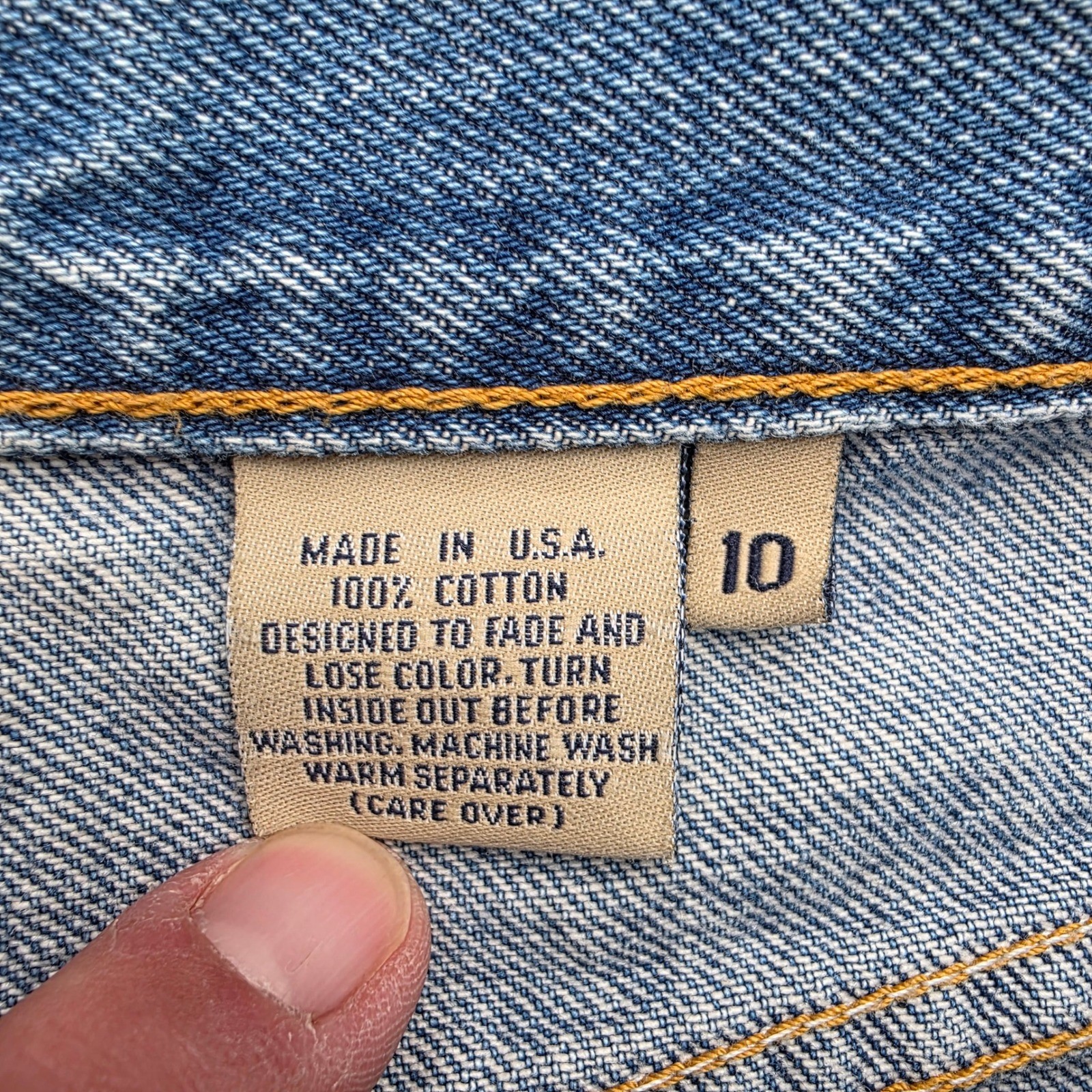 Vintage Calvin Klein High Waist Straight Leg Jeans Light Wash USA Made Women 10