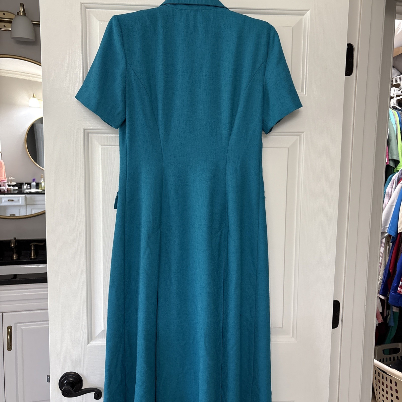 Vtg. Leslie Fay Women’s Dress , Sz 6P, Pleated