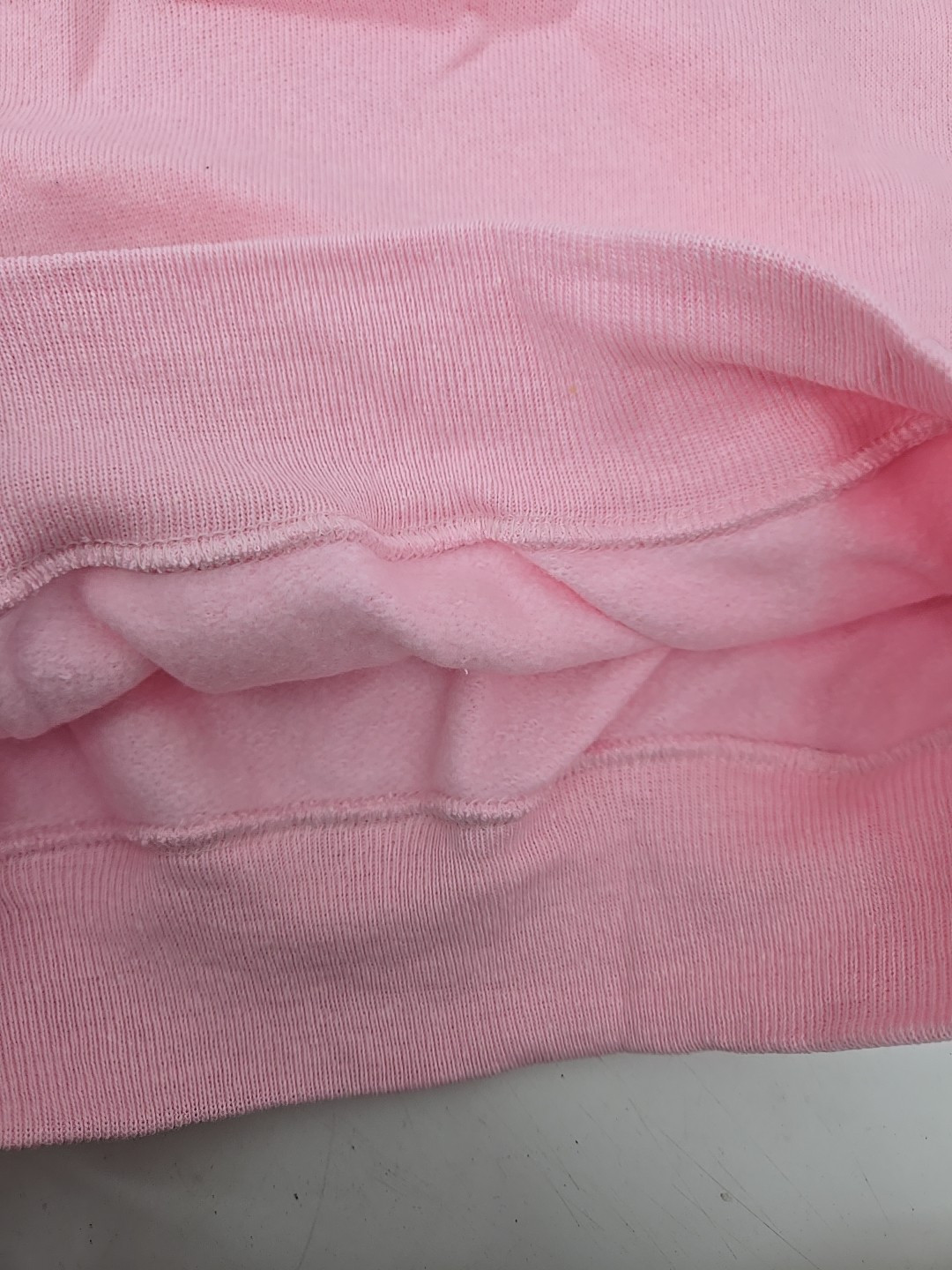 Vintage Deadstock 1980s Pink Sweatshirt, Think Irish, Hanes L 14-16 Womens Xs