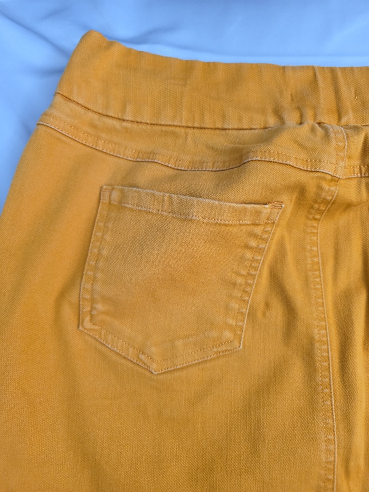Jessica London Stretch Pencil Skirt Women’s 12W Orange 33×29 Office Career
