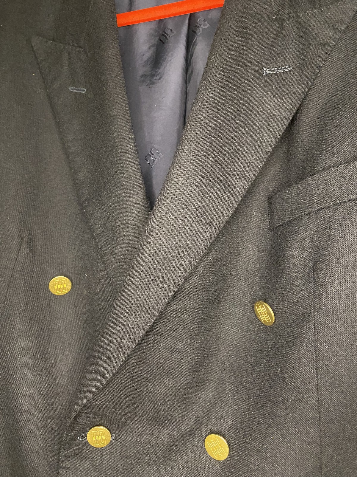 Oversized 80s Wool Blazer Size 16