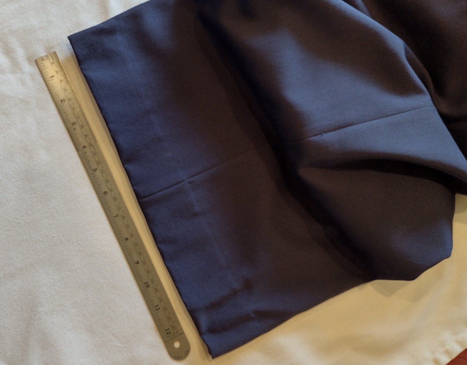 1980’s Ronaldus Shamask 2pc Pant Suit Deep Blue/Grey sz 14