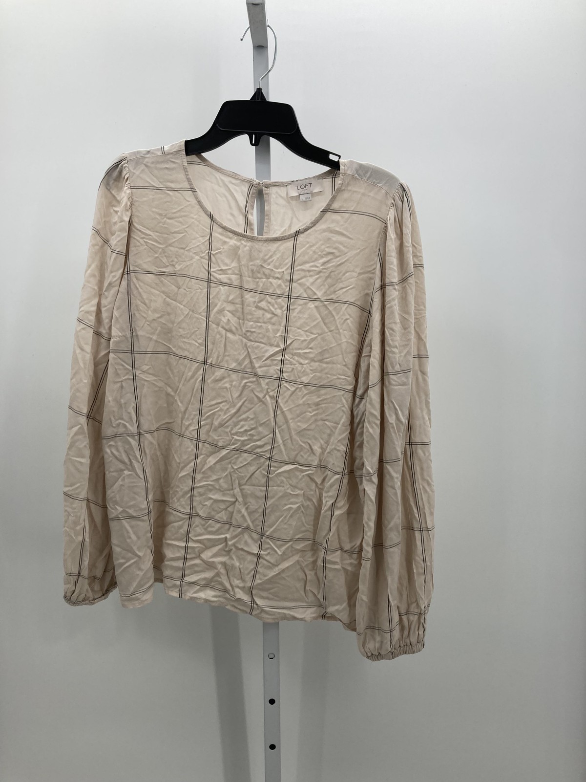 Loft Size Large Misses Long Sleeve Shirt
