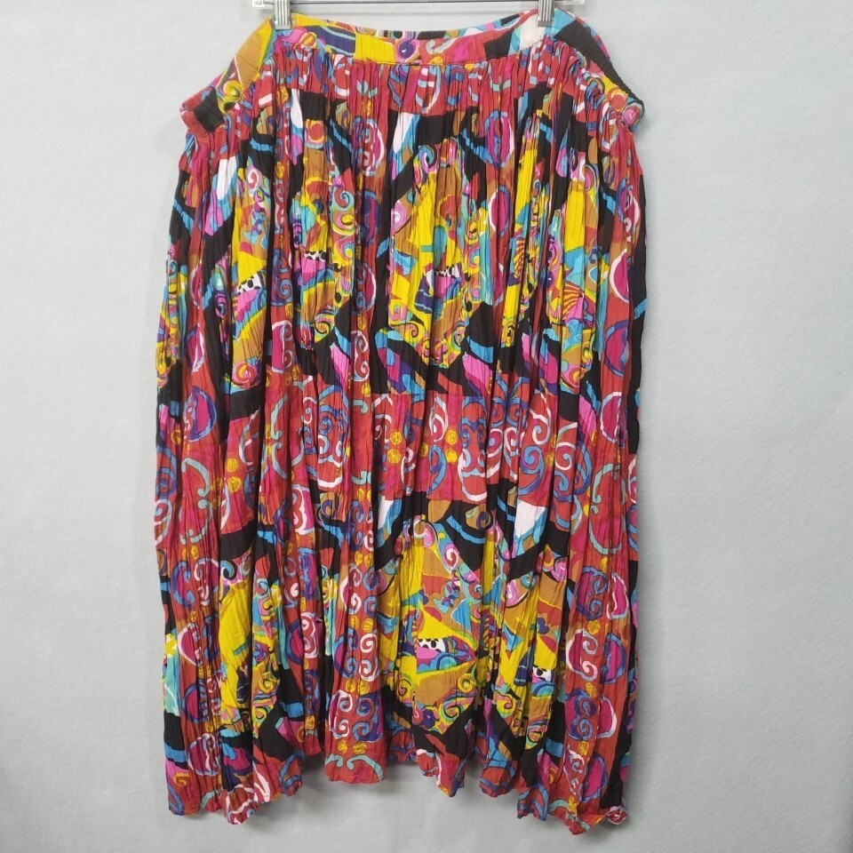 Vintage Le Mieux Plus Skirt Womens One Size Artsy Eclectic Hippie Phoebe Buffay