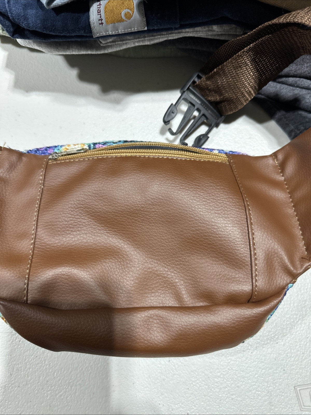 Vintage Multi-Color Adjustable Waist Bag