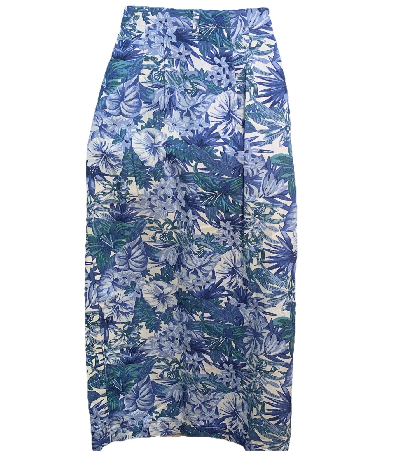 Vintage NWT Gotcha Covered Blue Floral Wrap Skirt 6 Cottagecore Y2K Resortcore