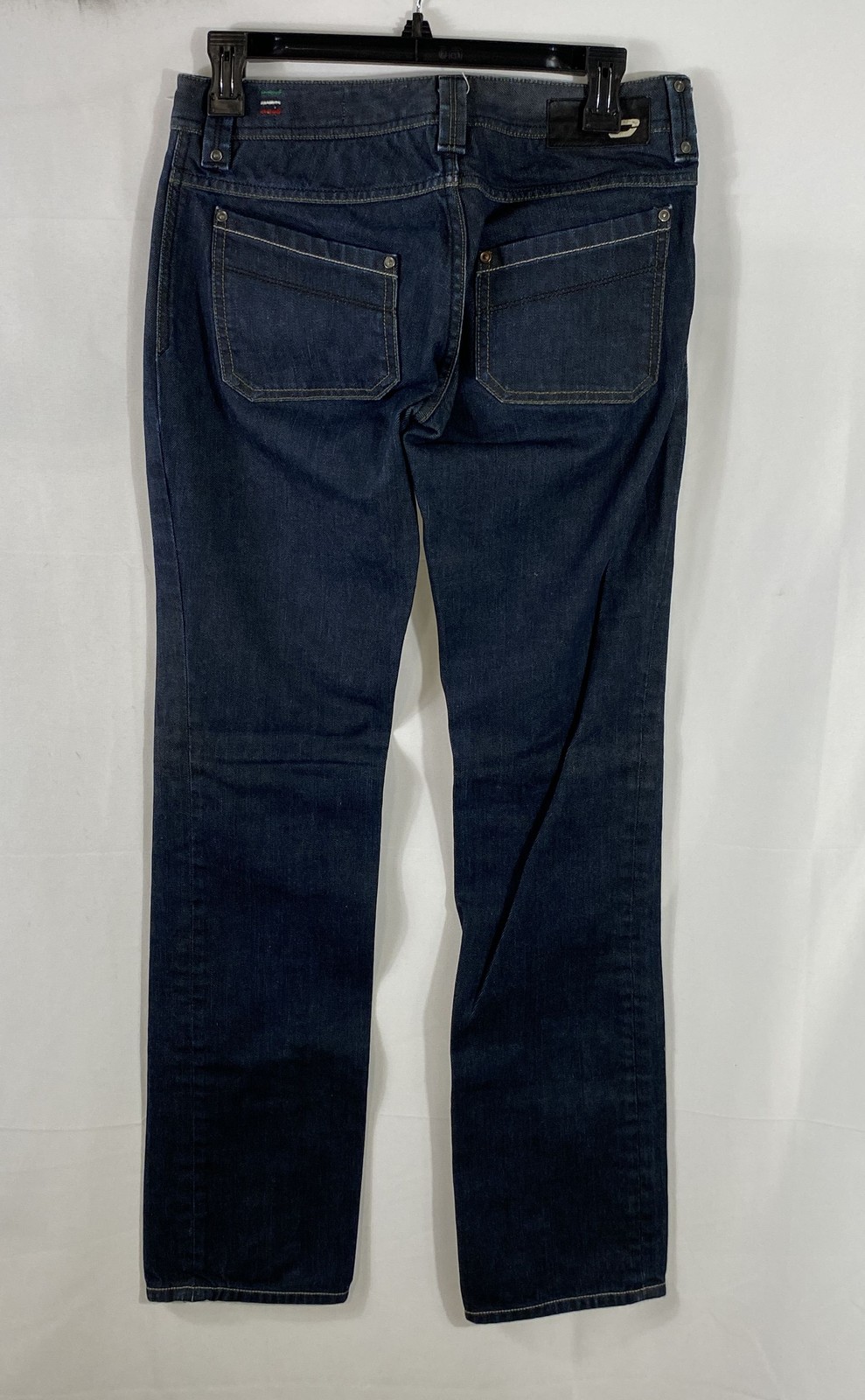 Vintage Diesel Industry Women’s Dark Wash Straight Leg Denim Jeans Sz 27×32