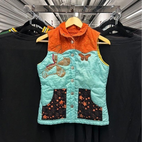 Sick Vintage 2000’s Butterfly True Religion Streetwear Vest