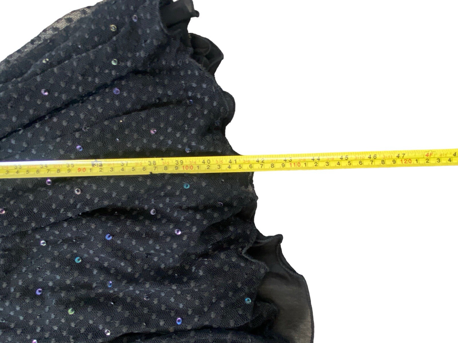 Vintage JUDITH ANN Creations Black Beaded Prom Formal Dress Gown S 80s 90s