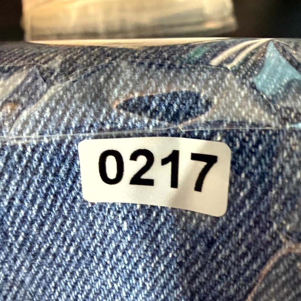 Vintage Lee Jeans Women’s 31×31 Blue Cotton Denim Mom Tapered Leg Faded Workwear