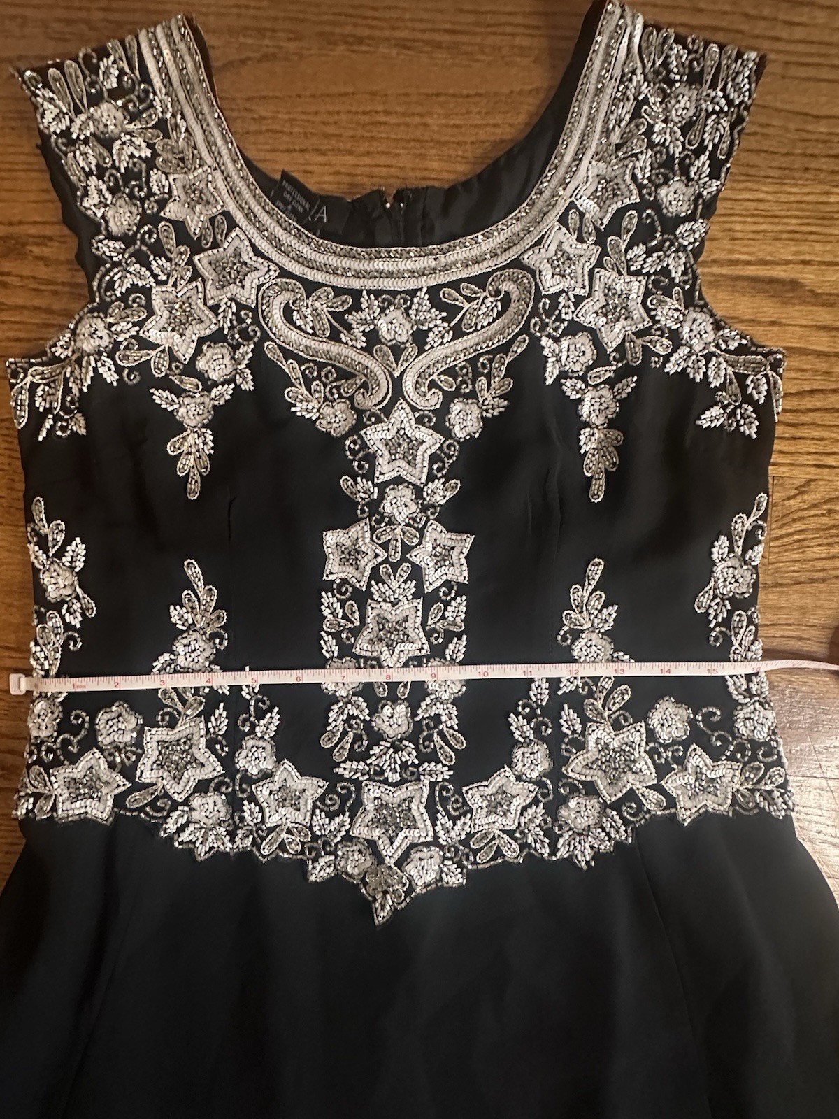 Vintage Y2K Fairycore Celestial Beaded Midi Dress Fairy Goth Gown Standout Glam