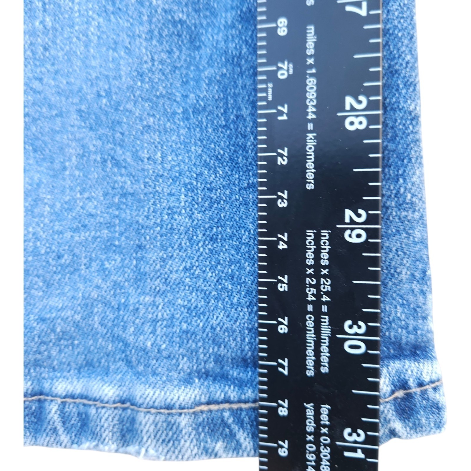 Y2K Vintage Levi’s 517 Boot Cut Blue Jeans Women’s 13M USA High Rise 29×31 Denim