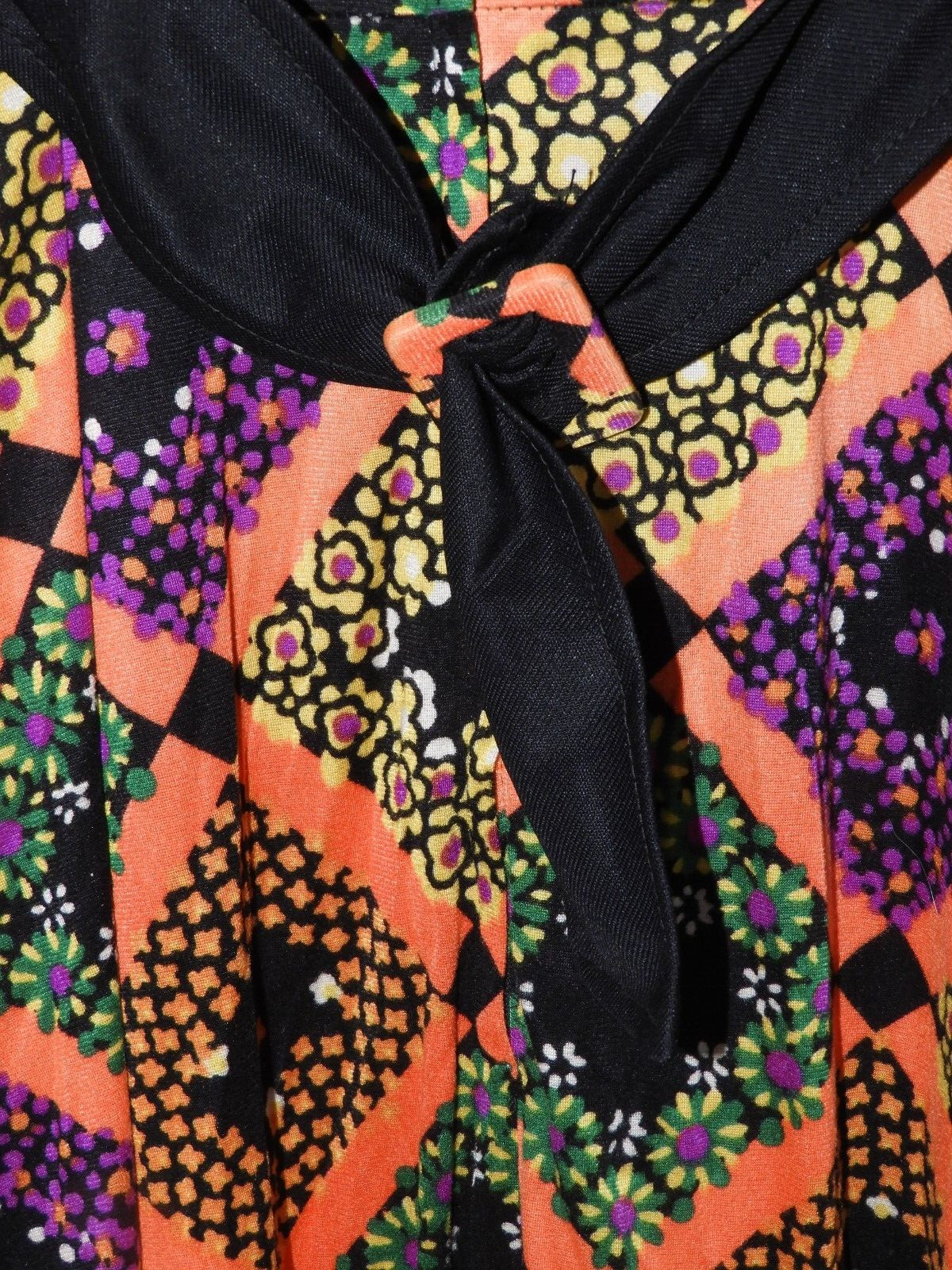 Meleny Road Retro Dress Costume Halloween Sylvia Madon Hippie Sz 11 Small 70’s