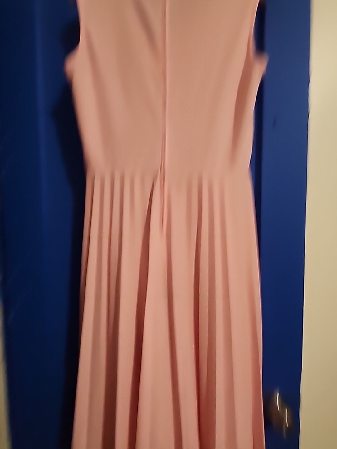 Vintage Miss Shaheen Pretty IN Pink Wide Leg Palazzo Pants Jumpsuit Sizr 16
