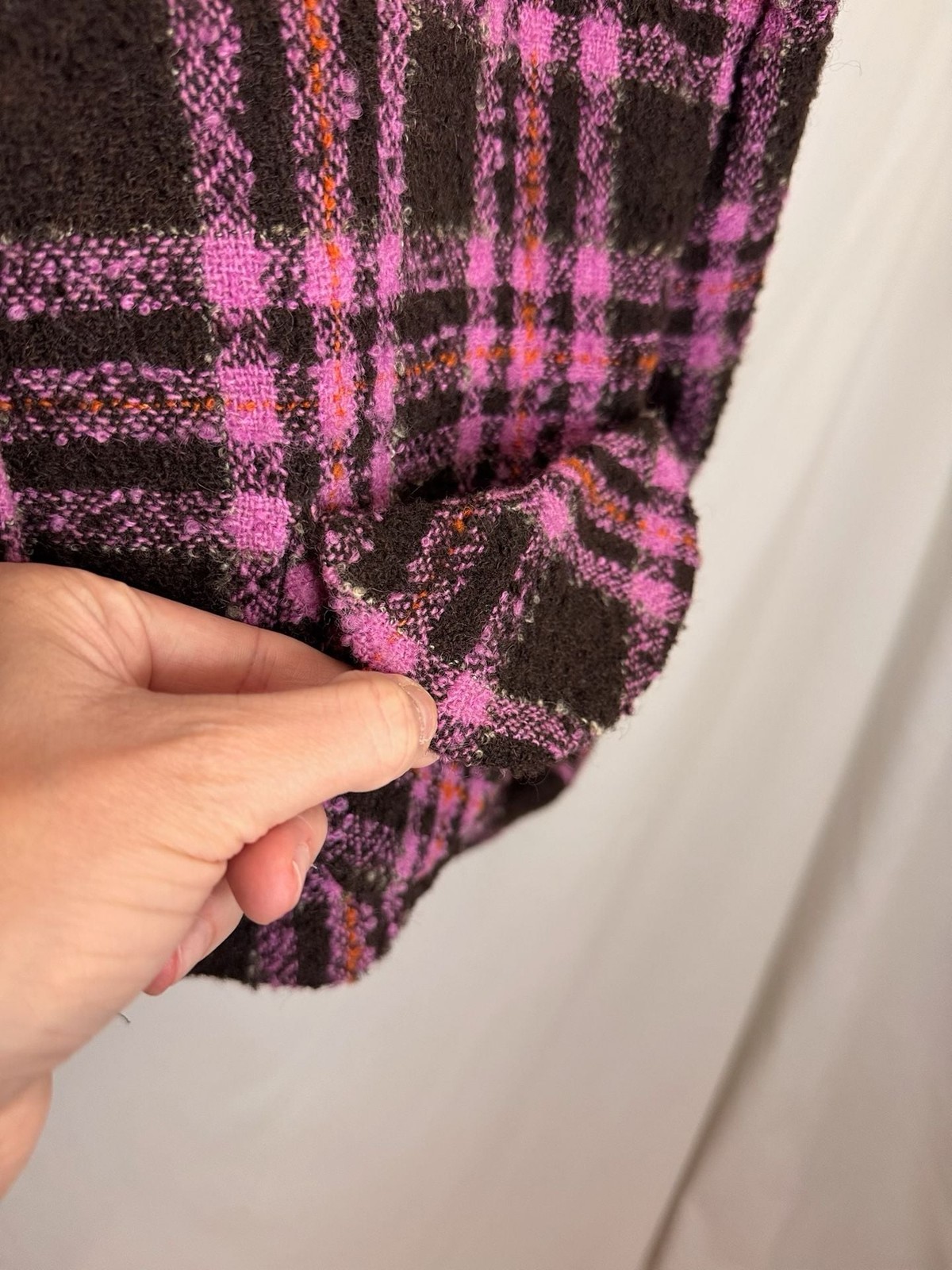 Ribta Oris Vintage Plaid Wool Blend Short Suit Set Size 9 : 90s, clueless