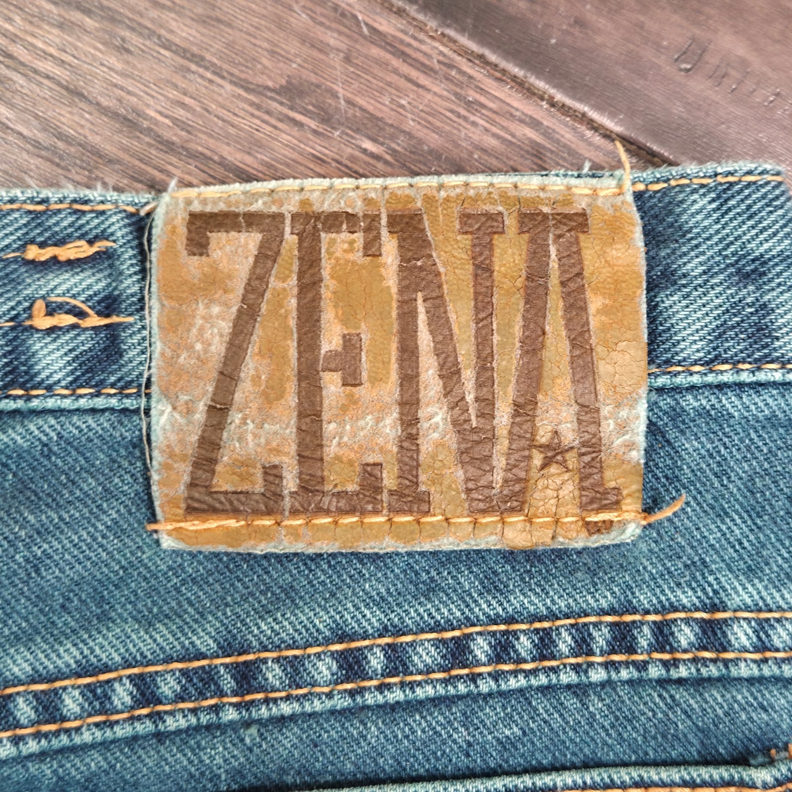 Vintage Zena Denim Jeans Women Size 10 Missy (27×32) Taper Leg 80’s USA Cotton