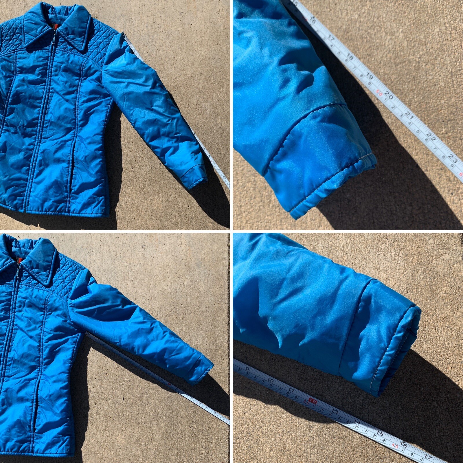 Vintage White Stag Action Sports Jacket Ladies Ski 70s 80s 1970s S or M