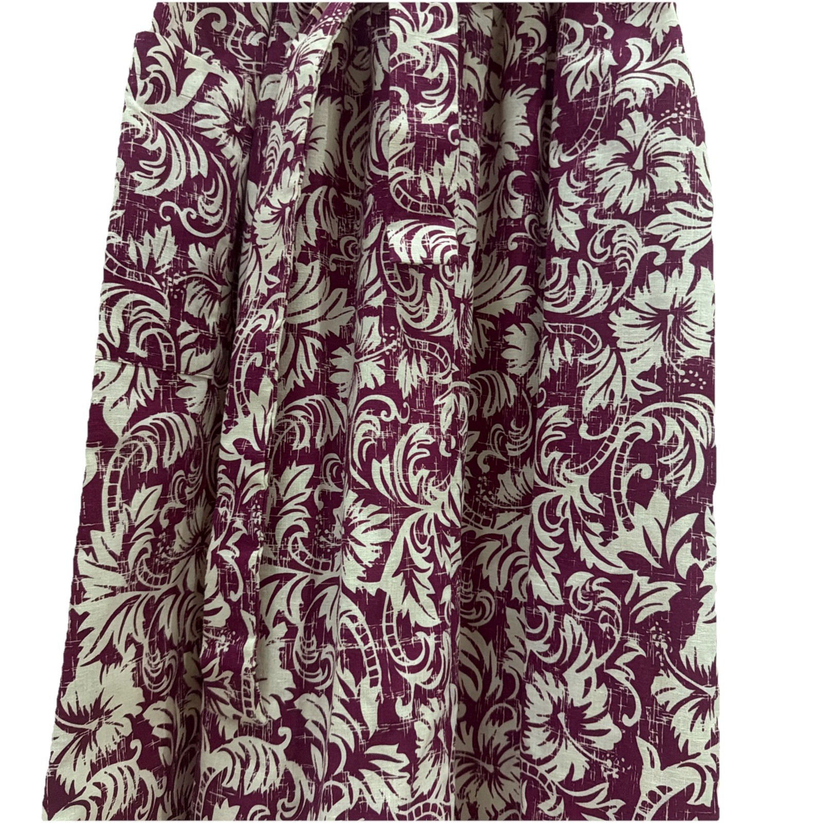 Vintage Allan James Hawaiian Heritage Dress 1252 Size 10 Cotton/Polyester Dress