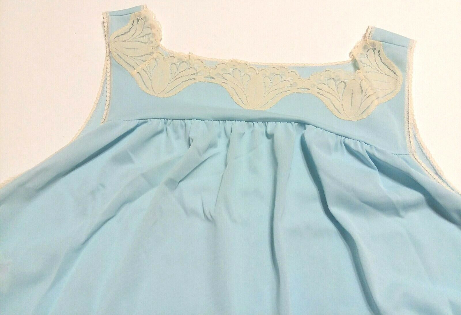 Heiress Nightgown Sleep XS Vintage Long Split Side Tie Lacy Women’s
