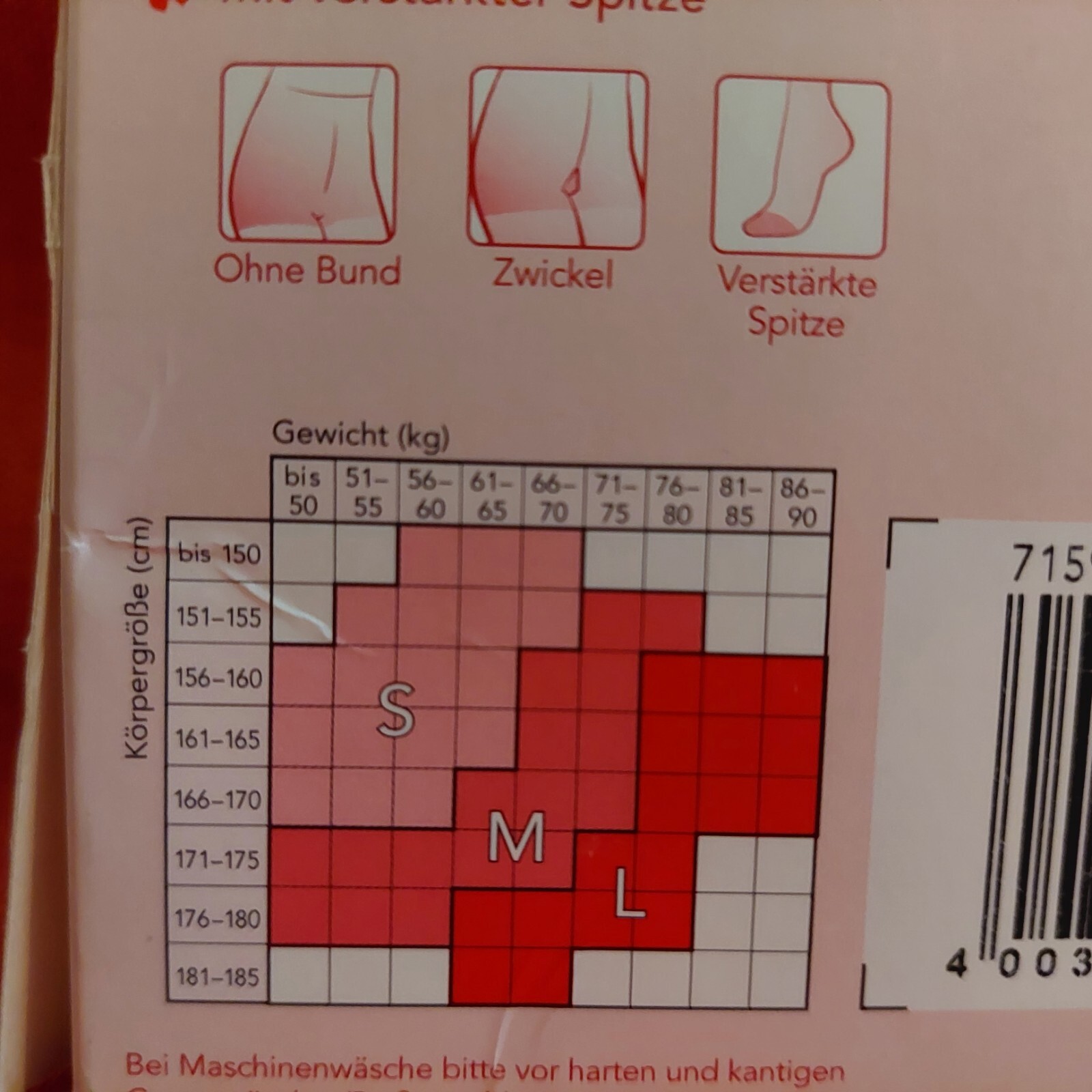 Vintage Pantyhose Zweite Haut Germany Nur Die Size M Color Amber BBROS3