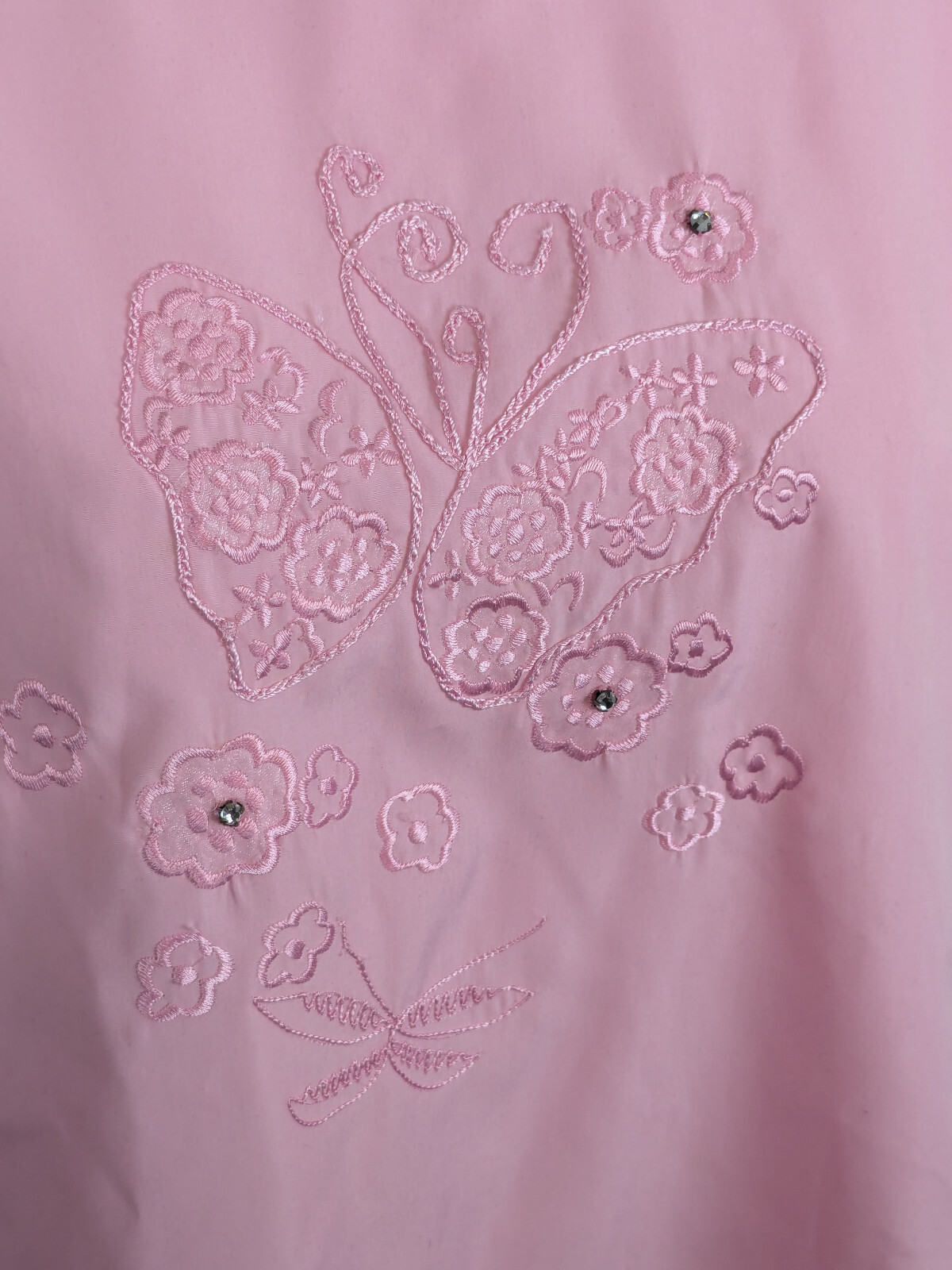 Great Cavalier by St. Paul Vintage 80s Pink Embroidered Jacket & Blouse Set XL