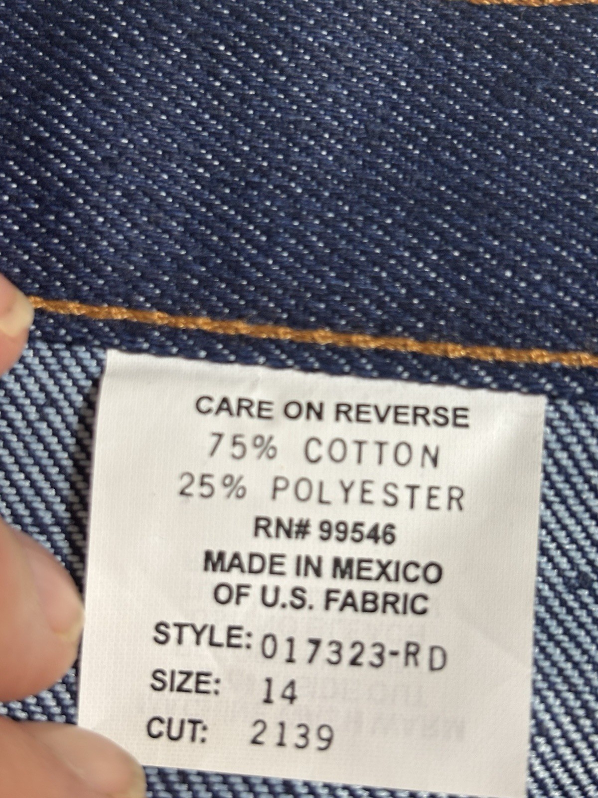 NWT vtg Sheplers Jeans womens Size 14 (32×33″) western Cowgirl rodeo barebottom