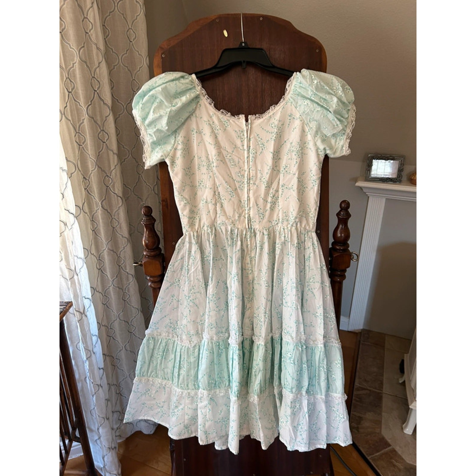 Vintage NU-U Square dancing dresses dress women’s small country western floral