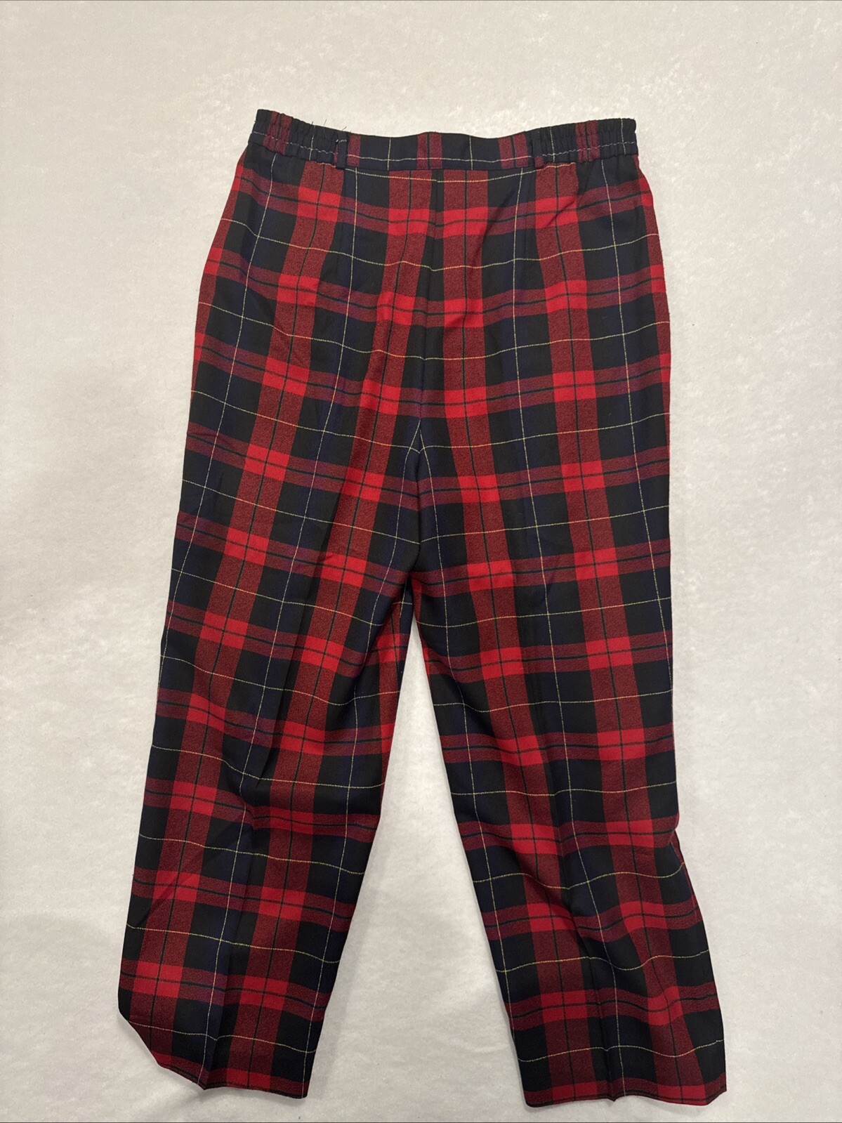 Vintage Potomac Collection Tartan Maxi Pants Red And Striped