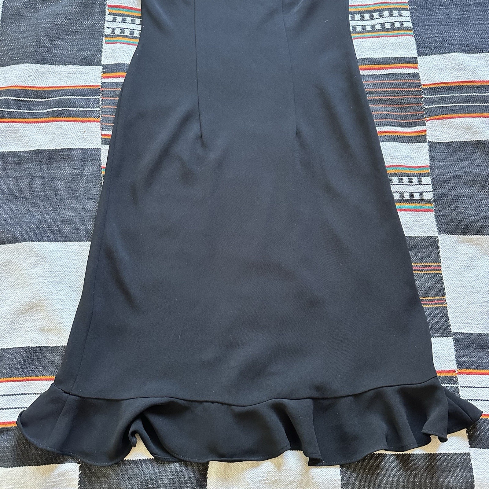 Vintage 90’s S.L. Fashions Little Black Dress. Whimsygoth. Boho. Festival. SZ 6