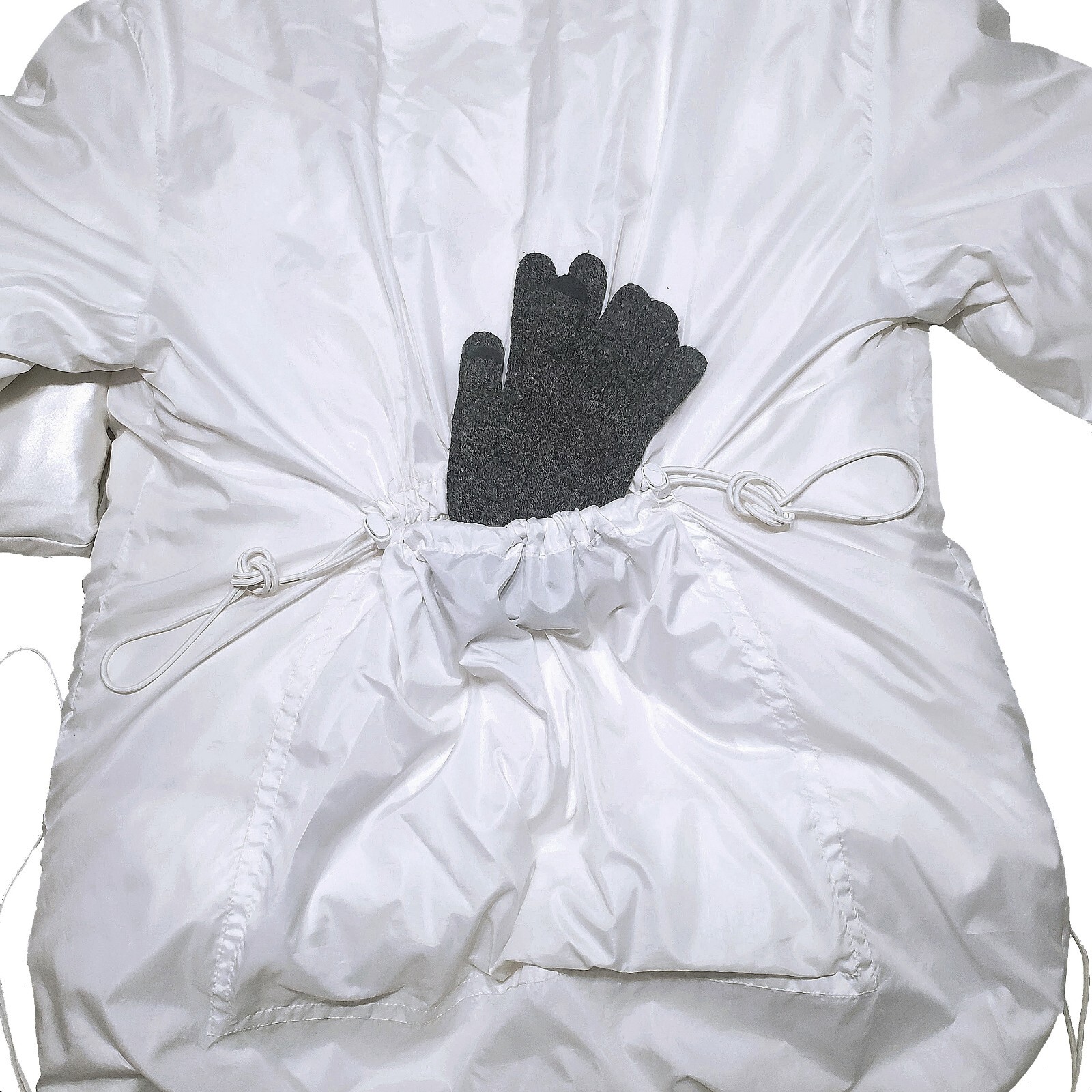 SUPER RARE MIYAKE WINDCOAT 100% REVERSIBLE PUFFER COAT JACKET (Appears Unused)
