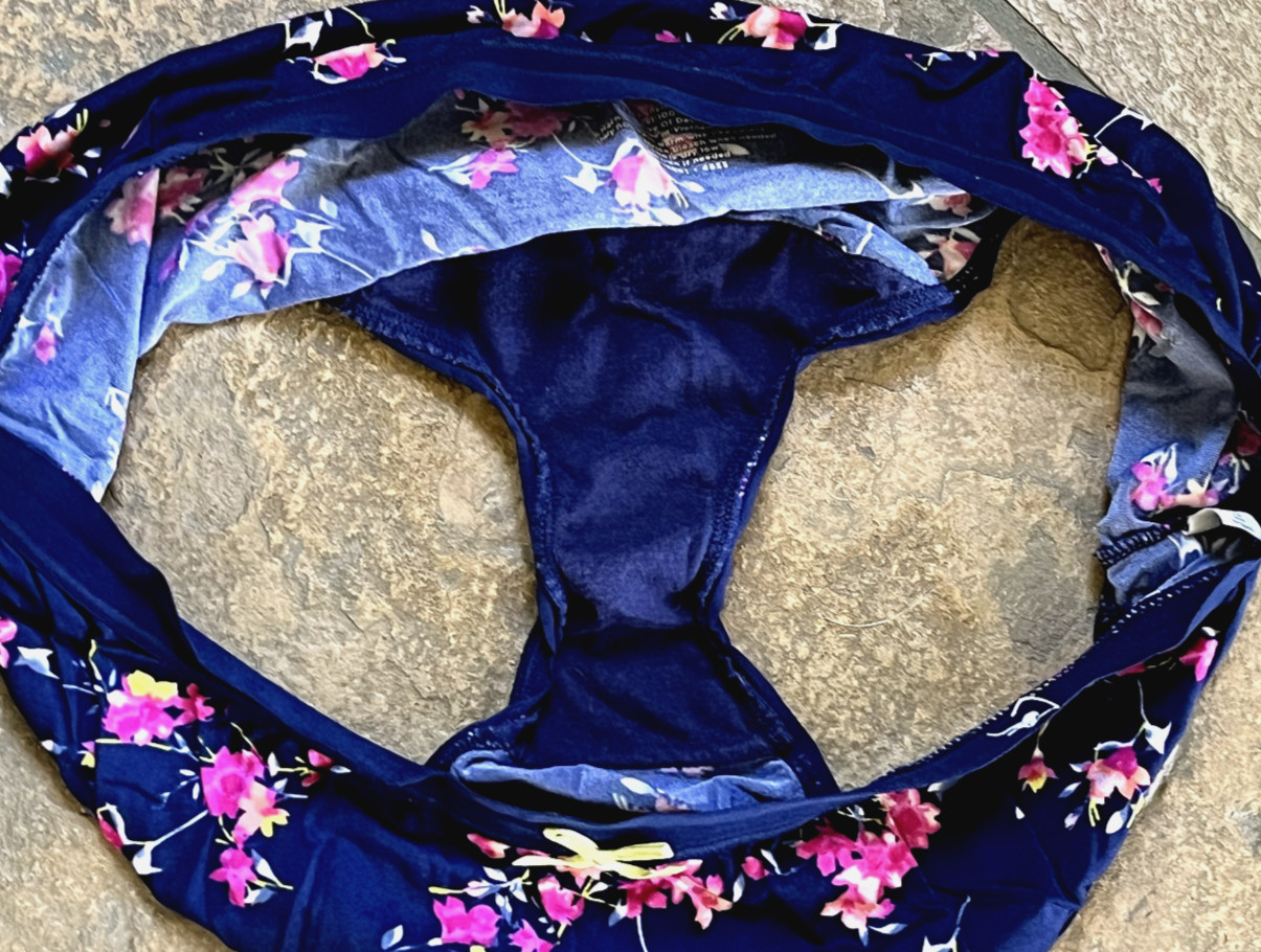 325 CACIQUE 14/16 Silky Smooth Floral NO SHOW Hipster Panties #8855