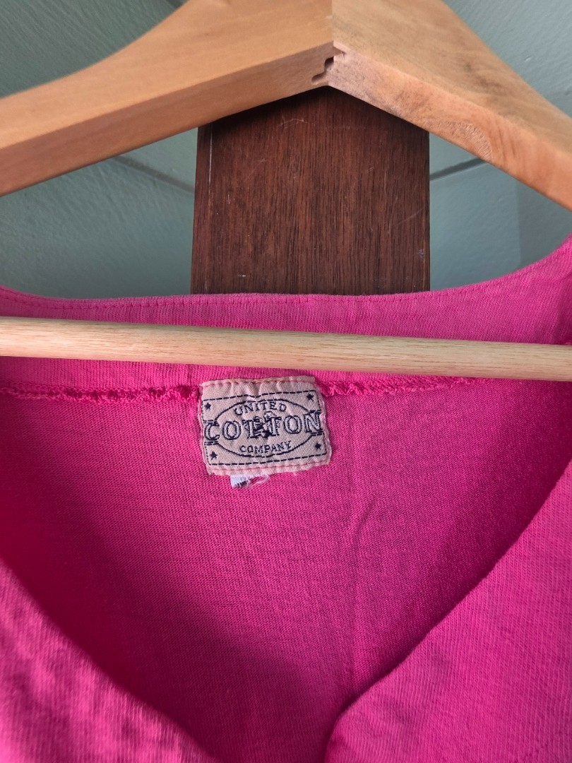 1990’s United Cotton Company Pink Garment Dyed Dress