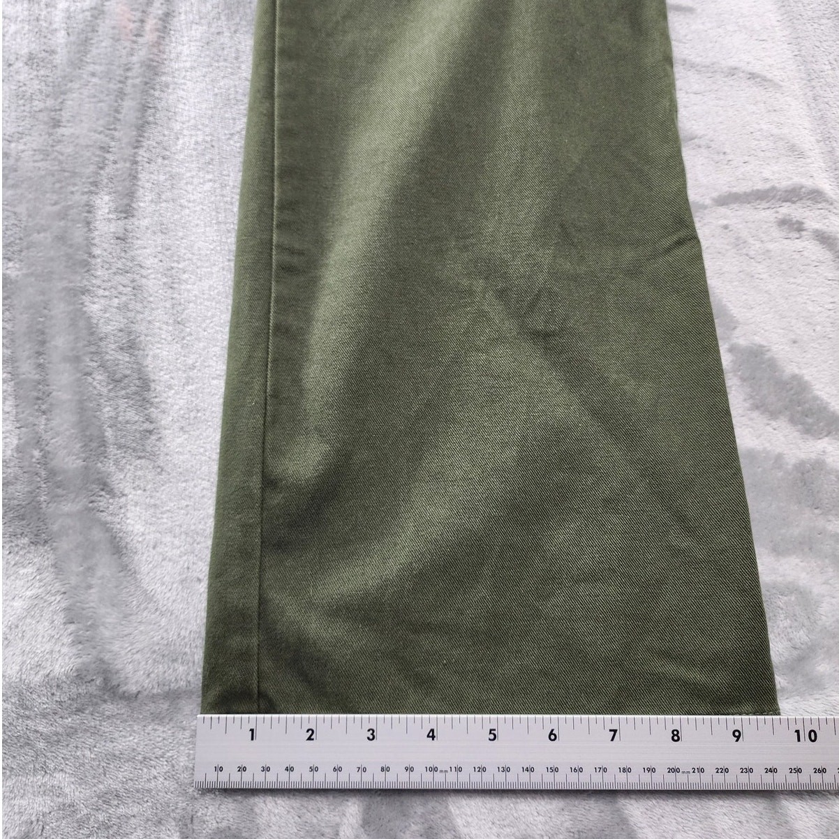 Vintage Cruel Girl Pants Womens 33 Green Low Rise Wide Leg Cargo Pockets Grunge